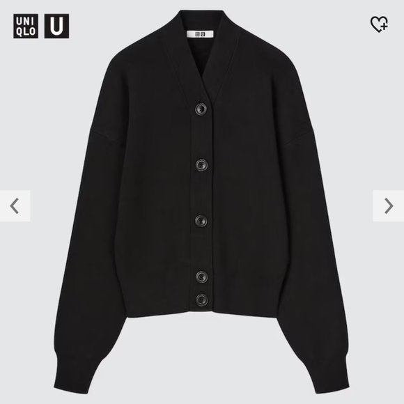 Uniqlo Short Cardigan - Black - Small - Picture 1 of 3